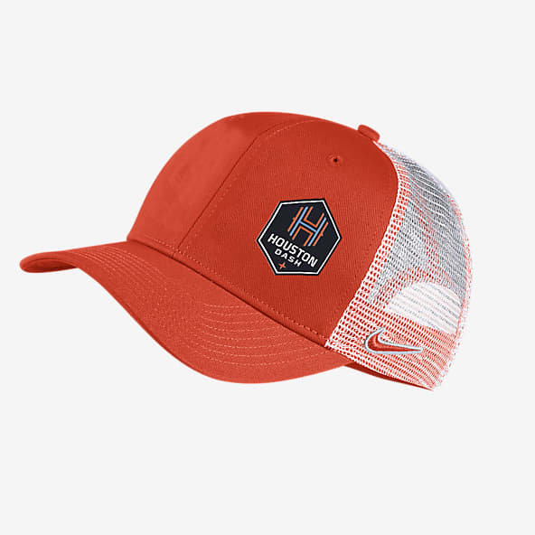 Gorras viseras y bandas Naranja. Nike US
